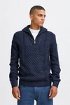Blend Troyer Pullover Dunkelblau/Blau/Hellblau