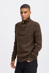 Blend Troyer Pullover Khaki/Dunkelbraun/Braun/Dunkelrot/Dunkelgrün/Grau