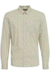 Blend Kurzarmhemd BHAGGE Shirt Khaki/Grün/Dunkelgrün