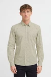 Blend Kurzarmhemd BHAGGE Shirt Khaki/Grün/Dunkelgrün
