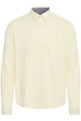 Blend Langarmhemd BLEND BHBOBBY Shirt Gelb/Beige/Khaki