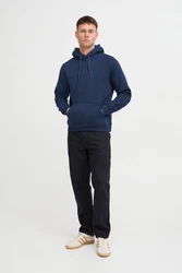 Blend Kapuzensweatshirt BLEND BHSweatshirt Dunkelblau/Blau/Hellblau