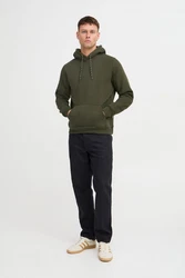 Blend Kapuzensweatshirt BLEND BHSweatshirt Dunkelgrün/Khaki