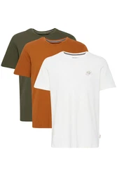 Blend T-Shirt BLEND BHTee Weiß/Creme