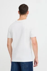 Blend T-Shirt BLEND BHTee Weiß/Creme
