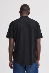 Blend Kurzarmhemd BHBOBBY Shirt Schwarz