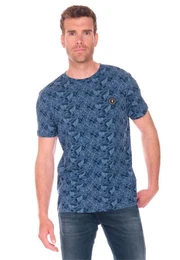 T-Shirt ROBAS mit angesagtem Allover-Print