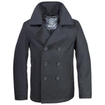 Brandit Herrenmantel Pea Coat Dunkelblau/Blau/Hellblau/Dunkelgrau