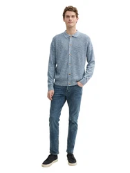 TOM TAILOR Strickmode Hellblau/Blau/Grau
