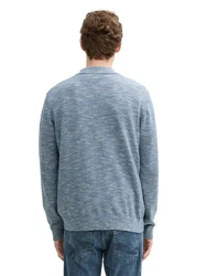 TOM TAILOR Strickmode Hellblau/Blau/Grau