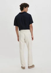Hessnatur Stoffhose aus Bio-Baumwolle mit Leinen 