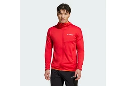 adidas TERREX Fleecejacke XPERIOR CLIMAWARM LIGHT FLEECE KAPUZENJACKE Rot