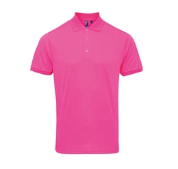 Poloshirt Pique Polo Polyester Polohemd Sport Freizeit