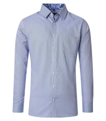 Redmond Businesshemd Body Cut Dunkelblau/Blau/Hellblau
