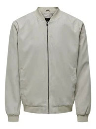 Blouson - lssige Bomberjacke aus Lederimitat