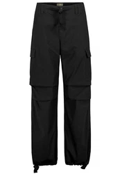 SUBLEVEL Cargohose Parachute Schwarz/Dunkelblau/Khaki/Grau