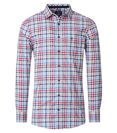 Langarmhemd kariert Comfort Fit