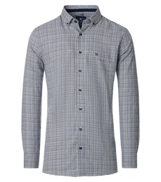 Langarmhemd kariert Comfort Fit