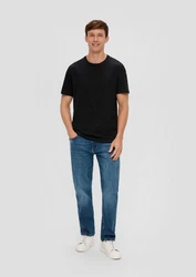 s.Oliver T-Shirt Regular Fit Rundhals Курzarm Schwarz