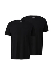 T-Shirt Regular fit (2-tlg) Rundhals, kurzarm