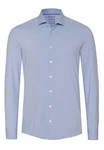 Pure Langarmhemd Dunkelblau/Hellblau/Blau