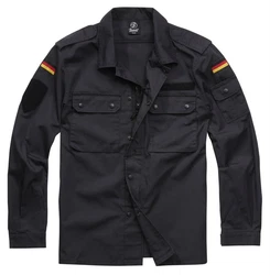 Brandit BW Feldbluse Dunkelblau/Schwarz/Grau/Orange