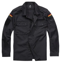 Brandit BW Feldbluse Dunkelblau/Schwarz/Grau/Orange