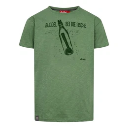 T-Shirt Fischbuddel mit Spruch auf Vorderseite