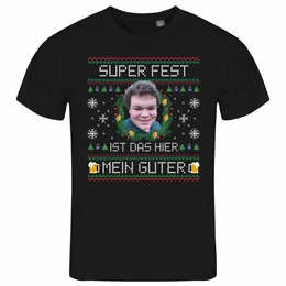 Print-Shirt Herren T-Shirt SUPER FEST ist das hier Mein Guter Funshirt mit Motiv
