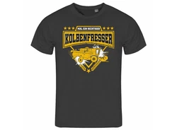 deinshirt Print-Shirt Herren T-Shirt Kolbenfresser Funshirt mit Motiv Blau/Dunkelgrün/Gelb/Hellgrün