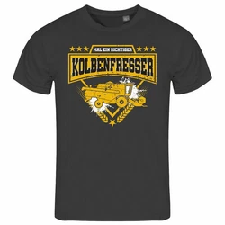 deinshirt Print-Shirt Herren T-Shirt Kolbenfresser Funshirt mit Motiv Blau/Dunkelgrün/Gelb/Hellgrün