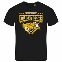 deinshirt Print-Shirt Herren T-Shirt Kolbenfresser Funshirt mit Motiv Blau/Gelb/Gold/Orange/Schwarz/Hellgrün/Rot