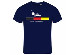 deinshirt Print-Shirt Herren T-Shirt Mht in Germany Funshirt mit Motiv Dunkelblau/Hellblau
