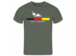 deinshirt Print-Shirt Herren T-Shirt Mht in Germany Funshirt mit Motiv Dunkelgrün