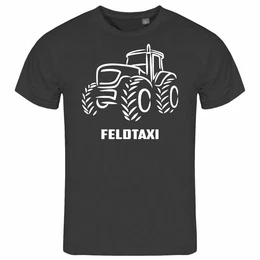 Print-Shirt Herren T-Shirt Feldtaxi Funshirt mit Motiv