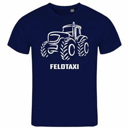 Print-Shirt Herren T-Shirt Feldtaxi Funshirt mit Motiv