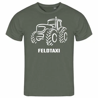 deinshirt Print-Shirt Herren T-Shirt Feldtaxi Funshirt mit Motiv