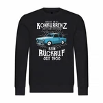 deinshirt Kapuzenpullover Herren Pullover Mit Print Motiv Schwarz/Blau