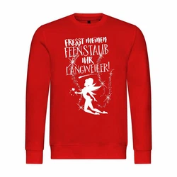 deinshirt Kapuzenpullover Herren Fresst meinen Feenstaub ihr Langweiler Rot/Rosa/Dunkelrot