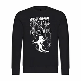 Kapuzenpullover Herren Pullover Fresst meinen Feenstaub ihr Langweiler Mit Print Motiv