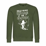 deinshirt Kapuzenpullover Herren Fresst meinen Feenstaub ihr Langweiler Dunkelgrün/Grün