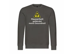 deinshirt Kapuzenpullover Hausarbeit gefhrdet meine Gesundheit Mit Print Motiv Dunkelgrau/Khaki/Grau/Dunkelgrün/Braun