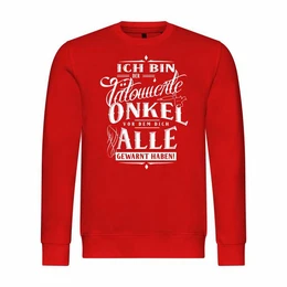 Kapuzenpullover Herren Pullover Ich bin der lteste ich mache die Regeln Mit Print Motiv