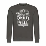 deinshirt Kapuzenpullover Herren Ich bin der älteste ich mache die Regeln Dunkelgrau/Grau/Khaki/Dunkelgrün