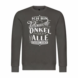 deinshirt Kapuzenpullover Herren Ich bin der älteste ich mache die Regeln Dunkelgrau/Grau/Khaki/Dunkelgrün