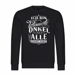 deinshirt Kapuzenpullover Herren Ich bin der älteste ich mache die Regeln Dunkelblau/Schwarz/Blau/Braun