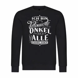 deinshirt Kapuzenpullover Herren Ich bin der älteste ich mache die Regeln Dunkelblau/Schwarz/Blau/Braun