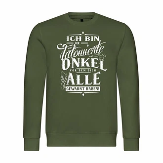 deinshirt Kapuzenpullover Herren Ich bin der älteste ich mache die Regeln Dunkelgrün