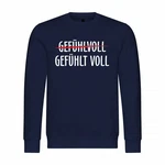deinshirt Kapuzenpullover Herren Pullover Dunkelblau/Lila/Grau/Blau