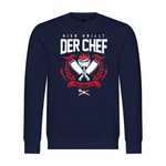 deinshirt Kapuzenpullover Herren Pullover Hier grillt der Chef noch persönlich Rot/Dunkelblau/Blau/Grau/Rosa/Braun
